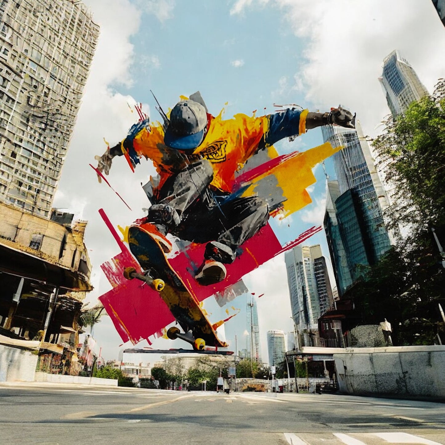 Skater Spirit Graphic T-Shirt