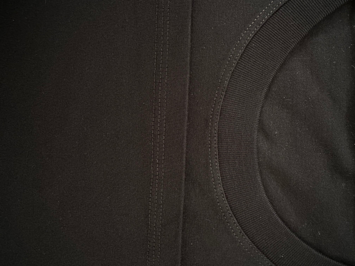 Men’s Over-Sized 100% cotton T-shirt Black